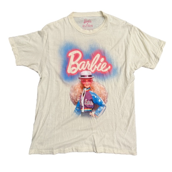 Barbie x Elton John Vintage Graphic Tee – Size L - Picture 2 of 7
